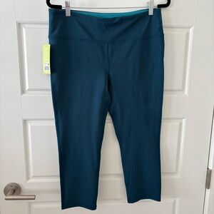 Marina Sport Teal Women's Capris Size XL